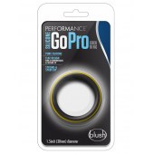 Черно-желтое силиконовое эрекционное кольцо Silicone Go Pro Cock Ring - Blush Novelties - в Великом Новгороде купить с доставкой