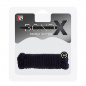 Чёрная веревка для связывания BONDX LOVE ROPE - 5 м. - Dream Toys - купить с доставкой в Великом Новгороде