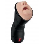 Мастурбатор-ротик Deep Throat Vibrating Stroker - Pipedream - в Великом Новгороде купить с доставкой