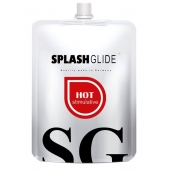 Возбуждающий лубрикант на водной основе Splashglide Hot Stimulative - 100 мл. - Splashglide - купить с доставкой в Великом Новгороде