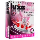 Презерватив LUXE Exclusive  Шоковая Терапия  - 1 шт. - Luxe - купить с доставкой в Великом Новгороде