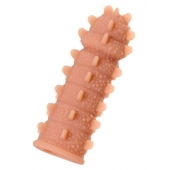 Телесная реалистичная насадка KOKOS Extreme Sleeve 04 с дополнительной стимуляцией - 12,7 см. - KOKOS - в Великом Новгороде купить с доставкой Телесная реалистичная насадка KOKOS Extreme Sleeve 04 с дополнительной стимуляцией - 12,7 см. - KOKOS - в Великом Новгороде купить с доставкой