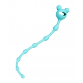 Мятная силиконовая анальная цепочка Froggy - 27,4 см. - ToyFa в Великом Новгороде Мятная силиконовая анальная цепочка Froggy - 27,4 см. - ToyFa