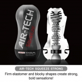 Мастурбатор AIR-TECH Squeeze Strong - Tenga - в Великом Новгороде купить с доставкой