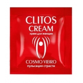 Пробник возбуждающего крема для женщин Clitos Cream - 1,5 гр. - Биоритм - купить с доставкой в Великом Новгороде