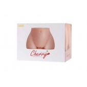 Мастурбатор-полуторс Cherry с вибрацией и двумя любовными тоннелями - KOKOS - в Великом Новгороде купить с доставкой