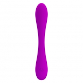 Лиловый гнущийся водонепроницаемый вибратор Yedda - 17 см. - Baile купить в Великом Новгороде с доставкой в Orgasmix.ru Лиловый гнущийся водонепроницаемый вибратор Yedda - 17 см. - Baile
