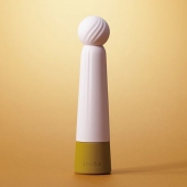 Нежно-розовый вибратор с шаровидной мягкой головкой Iroha Rin - 14,8 см. - Tenga купить в Великом Новгороде с доставкой в Orgasmix.ru Нежно-розовый вибратор с шаровидной мягкой головкой Iroha Rin - 14,8 см. - Tenga