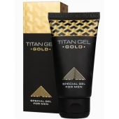 Гель для увеличения члена Titan Gel Gold Tantra - 50 мл. - Titan - купить с доставкой в Великом Новгороде