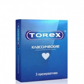 Гладкие презервативы Torex  Классические  - 3 шт. - Torex - купить с доставкой в Великом Новгороде