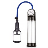 Прозрачная вакуумная помпа Sex Expert с манометром - Sex Expert - в Великом Новгороде купить с доставкой