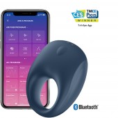 Эрекционное кольцо Satisfyer Strong One с возможностью управления через приложение - Satisfyer - в Великом Новгороде купить с доставкой