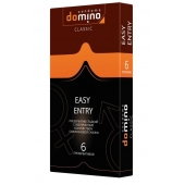 Презервативы с увеличенным количеством смазки DOMINO Easy Entry - 6 шт. - Domino - купить с доставкой в Великом Новгороде