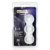Прозрачный фигурный мастурбатор Master Stroker - Blush Novelties - в Великом Новгороде купить с доставкой