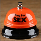 Настольный звонок RING FOR SEX - Сима-Ленд - купить с доставкой в Великом Новгороде Настольный звонок RING FOR SEX - Сима-Ленд - купить с доставкой в Великом Новгороде