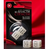 Неоновые секс-кубики  Страстные ласки - Сима-Ленд - купить с доставкой в Великом Новгороде