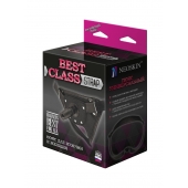 Черный пояс для насадок BEST CLASS STRAP - LOVETOY (А-Полимер) - купить с доставкой в Великом Новгороде