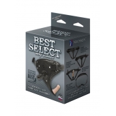 Пояс HARNESS BEST SELECT с вагинальной пробкой - LOVETOY (А-Полимер) - купить с доставкой в Великом Новгороде