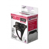 Черный пояс для насадок CLASS STRAP Restyling - LOVETOY (А-Полимер) - купить с доставкой в Великом Новгороде