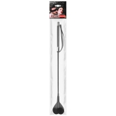 Черный стек с наконечником-сердечком - 54 см. - Notabu - купить с доставкой в Великом Новгороде