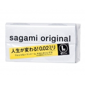 Презервативы Sagami Original 0.02 L-size увеличенного размера - 10 шт. - Sagami - купить с доставкой в Великом Новгороде