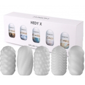 Набор из 5 мастурбаторов Hedy X5 Mixed - Svakom - в Великом Новгороде купить с доставкой