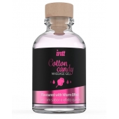 Массажный гель с согревающим эффектом Cotton Candy - 30 мл. - INTT - купить с доставкой в Великом Новгороде