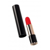 Красный мини-вибратор в виде помады Merlo - 10,5 см. - ToyFa в Великом Новгороде Красный мини-вибратор в виде помады Merlo - 10,5 см. - ToyFa