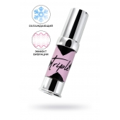 Возбуждающий гель с эффектом вибрации и охлаждения Triple X 3 in 1 Unisex Pleasure Enhancer Gel - 15 мл. - Secret Play - купить с доставкой в Великом Новгороде