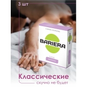 Классические презервативы Bariera Classic - 3 шт. - Bariera - купить с доставкой в Великом Новгороде