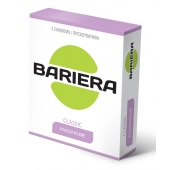 Классические презервативы Bariera Classic - 3 шт. - Bariera - купить с доставкой в Великом Новгороде