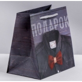 Ламинированный квадратный пакет «Мужской стиль» - 14 х 14 х 9 см. - Сима-Ленд - купить с доставкой в Великом Новгороде Ламинированный квадратный пакет «Мужской стиль» - 14 х 14 х 9 см. - Сима-Ленд - купить с доставкой в Великом Новгороде