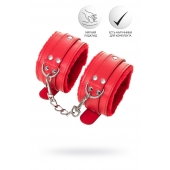 Красные оковы Anonymo из искусственной кожи - ToyFa - купить с доставкой в Великом Новгороде
