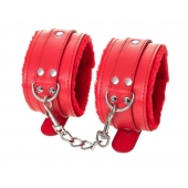 Красные оковы Anonymo из искусственной кожи - ToyFa - купить с доставкой в Великом Новгороде