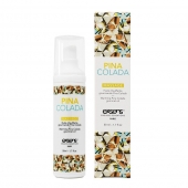 Разогревающее массажное масло с ароматом пина колада Gourmet Pina Colada - 50 мл. - Exsens - купить с доставкой в Великом Новгороде