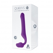 Лиловый безремневой страпон Queens M - Adrien Lastic - купить с доставкой в Великом Новгороде