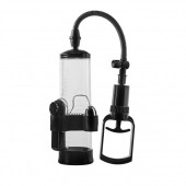 Прозрачная вакуумная помпа с вибрацией Vibrating Penis Pump - Dream Toys - в Великом Новгороде купить с доставкой