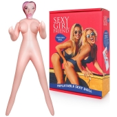 Надувная секс-кукла  Анджелина - Bior toys - в Великом Новгороде купить с доставкой