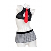 Надувная секс-кукла с реалистичной головой в костюме учительницы - ToyFa - в Великом Новгороде купить с доставкой Надувная секс-кукла с реалистичной головой в костюме учительницы - ToyFa - в Великом Новгороде купить с доставкой