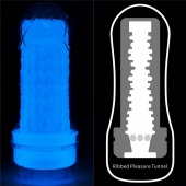 Светящийся в темноте мастурбатор Lumino Play Masturbator Ribbed - Lovetoy - в Великом Новгороде купить с доставкой