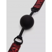 Кляп-шар на двусторонних ремешках Reversible Silicone Ball Gag - Fifty Shades of Grey - купить с доставкой в Великом Новгороде
