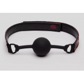 Кляп-шар на двусторонних ремешках Reversible Silicone Ball Gag - Fifty Shades of Grey - купить с доставкой в Великом Новгороде
