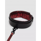 Стильный ошейник с поводком Reversible Faux Leather Collar and Lead - Fifty Shades of Grey - купить с доставкой в Великом Новгороде