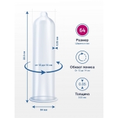 Презервативы MY.SIZE размер 64 - 10 шт. - My.Size - купить с доставкой в Великом Новгороде Презервативы MY.SIZE размер 64 - 10 шт. - My.Size - купить с доставкой в Великом Новгороде