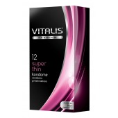 Ультратонкие презервативы VITALIS PREMIUM super thin - 12 шт. - Vitalis - купить с доставкой в Великом Новгороде