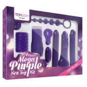 Эротический набор Toy Joy Mega Purple - Toy Joy - купить с доставкой в Великом Новгороде
