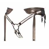 Бронзовый пояс для насадок Desirous Harness - Strap-on-me - купить с доставкой в Великом Новгороде