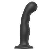 Черная насадка Strap-On-Me Dildo Plug P G size XXL - Strap-on-me - купить с доставкой в Великом Новгороде
