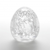 Мастурбатор-яйцо Keith Haring EGG DANCE - Tenga - в Великом Новгороде купить с доставкой