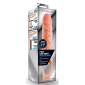 Телесная насадка на пенис 9 Inch Cock Sheath Extender - 22,2 см. - Blush Novelties - в Великом Новгороде купить с доставкой